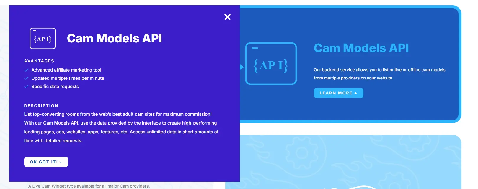 CrakRevenue API inclusion policy